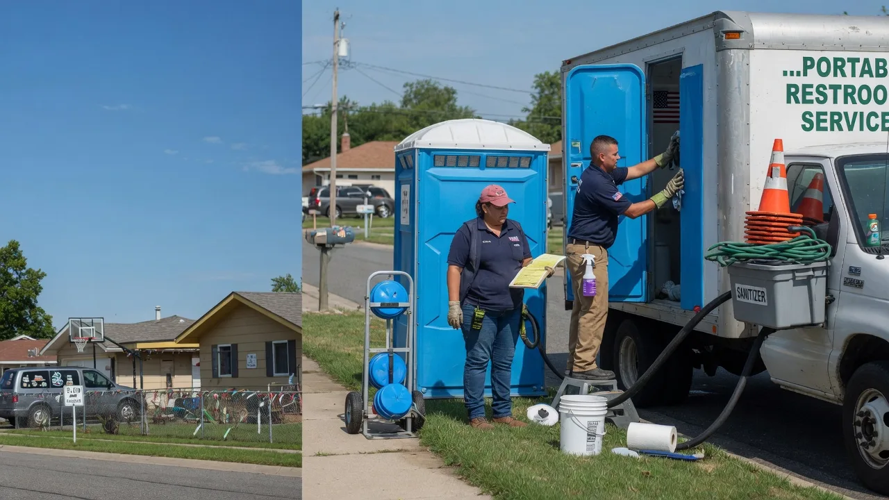 Portable Toilet Rental in Danvers, IL near me